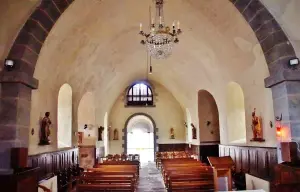 Het interieur van de kerk Saint-Maurice