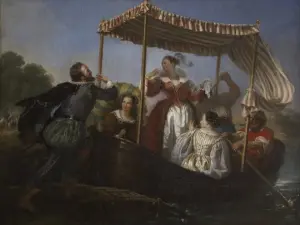 Adieux d'Henri IV à Gabrielle d'Estrées