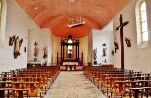 L'intérieur de l'église Notre-Dame