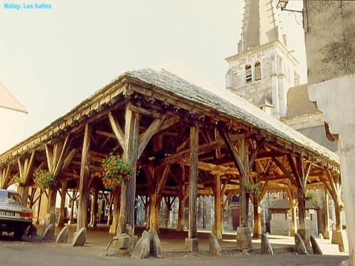 Nolay - Halles de Nolay (© J.E)