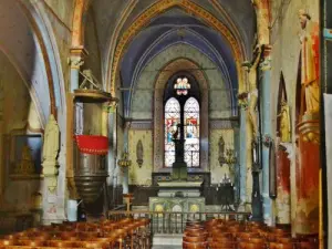 Intérieur de l'église Saint-Nicolas