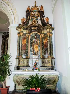 Autel de Saint-Joseph dans l'église (© J.E)