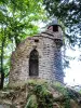 Antigua torre de hielo, en el parque municipal de Orbey (© JE)