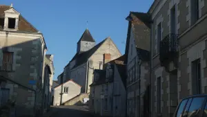 The streets of the village
