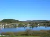 The pond in the village Ouroux