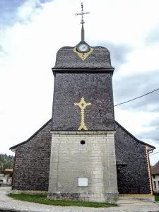 Bell tower of Saint-Nicolas church (© JE)