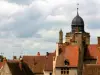 Paray-le-Monial - Tour Saint Nicolas, voor het stadhuis