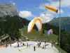 Passy - Paragliding in Plaine-Joux