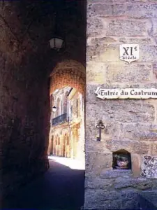 portico dell'ingresso città fortificata