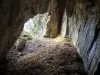 Porch of the grot te, seen from the inside (© JE)