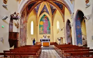 L'intérieur de l'église Notre-Dame