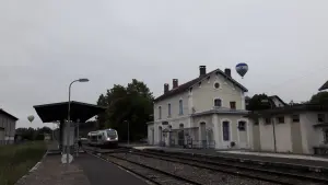 .
Penne-d'Agenais Station auf Agen - Périgueux (TGV-Korrespondenz in Agen - 27km)