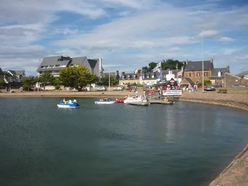 Perros-Guirec - Puerto en miniatura de Perros-Guirec