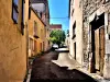 Pesmes - Street of the donjon (© J.E)