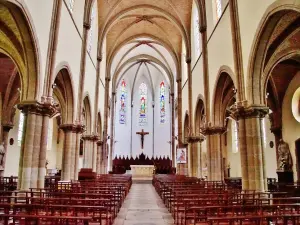 The interior of Saint Martin's Church