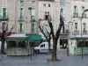 Place de la République and its crustacean kiosks