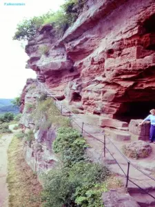 Pfad zu den Ruinen von Falkenstein