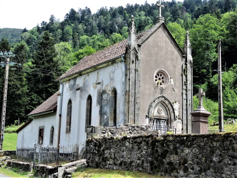 Plancher-les-Mines - Ancienne chapelle Saint-Antoine (© J.E)
