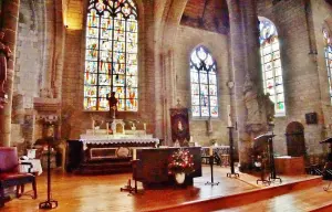 Ploërmel - Interior of Saint-Armel Church