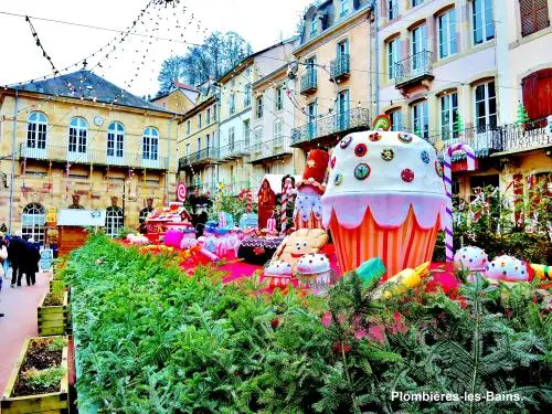 Plombières-les-Bains - Decorazioni natalizie (© Jean Espirat)