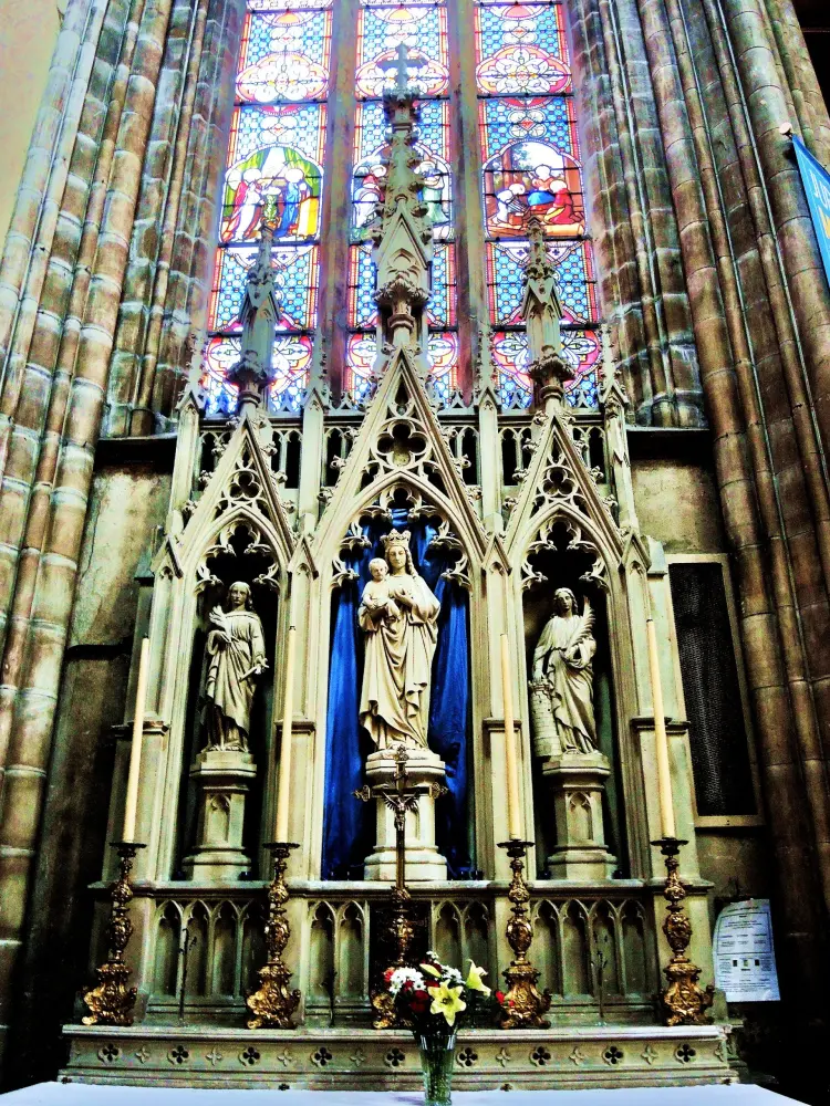 Plombières-les-Bains - Cappella della Vergine, nella chiesa di Saint-Amé e Saint-Blaise (© Jean Espirat)