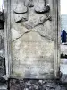Ruaux - Inscriptie op de voet van het Cupillard-monument (© JE)