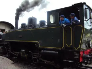 tren Locomotora vapor turístico