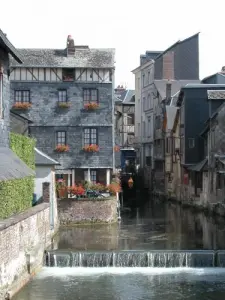 Pont-Audemer - South arm of the Risle and its canals