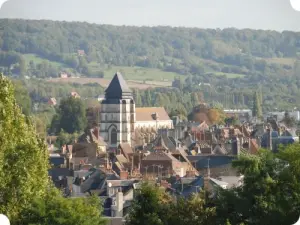 Blick auf den Pont-l'Évêque