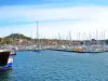 Puerto de Porquerolles, visto desde el barco (© JE)