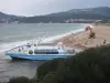 Boat gescheitert