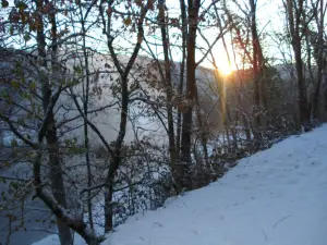 Beautiful walks on the edge of the Alder