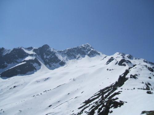 Pussy - Ski touring, the neck edge of the bow and Bellacha
