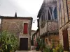 Village Lane and timbered houses