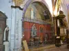 Interior of the church Saint-Corneille