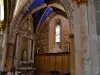 Interior of the church Saint-Corneille