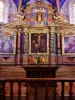 Interior of the church Saint-Corneille