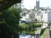 Quimperlé - Vue sur l'église Notre-Dame de l'Assomption