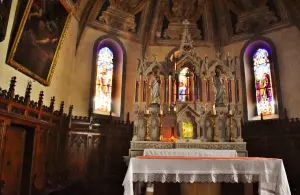 L'interno della chiesa di Saint-Pierre