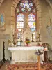 Altar de la Virgen, en la iglesia (© Jean Espirat)