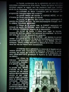 Informatie over de kathedraal (© JE)