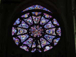 Rozet van het noordelijke transept (© JE)