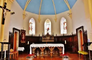 Interior of Saint-Rémi Church