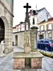 Alter Kalvarienberg, im Innenhof des Museums Charles de Bryères (© JE)