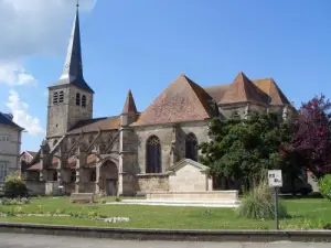 Church and sundial