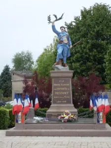 War Memorial - Sculptor: EP Benet - Foundries Durenne