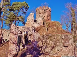 Château du Haut-Ribeaupierre - Entrada principal