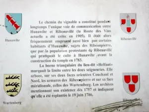 Explicaciones sobre el rotulador triangular (© Jean Espirat)