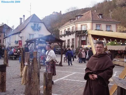 Ribeauvillé - Marché de Noël médiéval (© Jean Espirat)