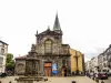 Basílica de Saint-Amable e Fonte de Ballainvilliers (© J.E)